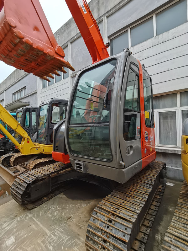 Hitachi горячая продажа Подержанный Hitachi 75US гидравлический экскаватор рогатый Япония происхождение использованный мини-копальщик хорошее качество Дешевая цена