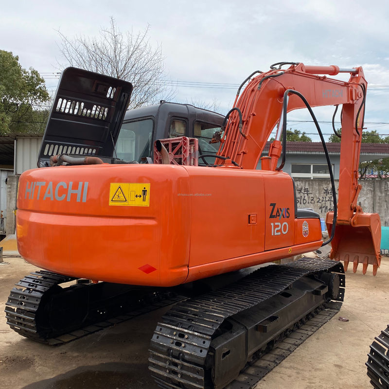 Hitachi горячая продажа Подержанный экскаватор Hitachi 120 Подержанная выкопательная машина Hitachi ZX120 Дешевая цена