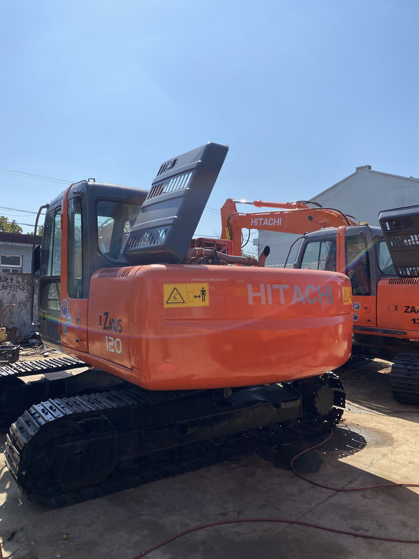 Hitachi горячая продажа Подержанный экскаватор Hitachi 120 Подержанная выкопательная машина Hitachi ZX120 Дешевая цена