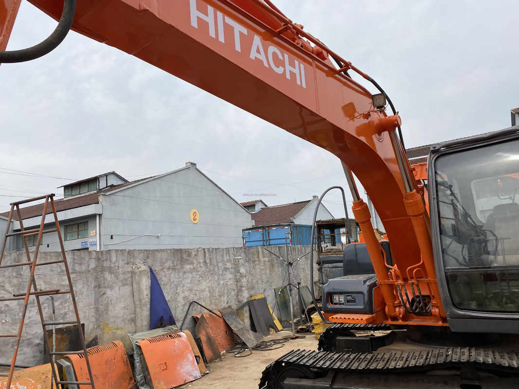 Hitachi горячая продажа Роббировая экскаватор Хитачи ZX130 подержанная Гидравлическая Хорошее состояние/Подержанная выкопательная машина дешевая цена