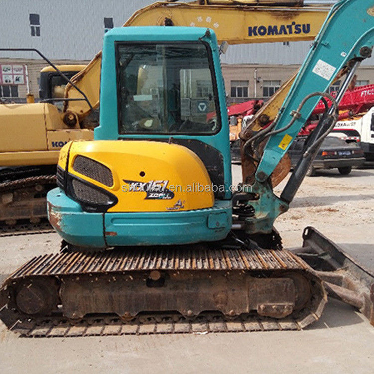 Японское качество подержанный экскаватор Kubota 161 маленький 6,1 тонны мини подержанный ползучий экскаватор