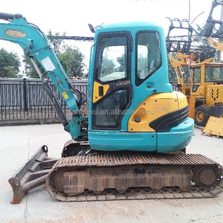 Японское качество подержанный экскаватор Kubota 161 маленький 6,1 тонны мини подержанный ползучий экскаватор