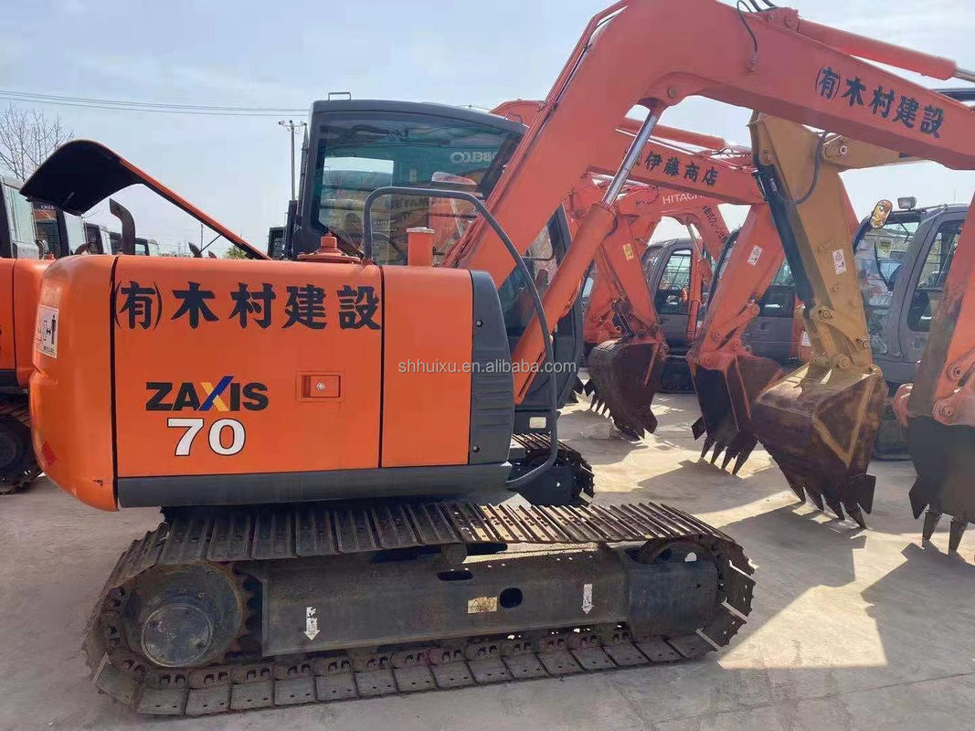 Hitachi горячая продажа Высокое качество Hitachi ZX70 подержанный гидравлический экскаватор/подержанный мини-экскаватор Hitachi ZX70 Дешевая цена