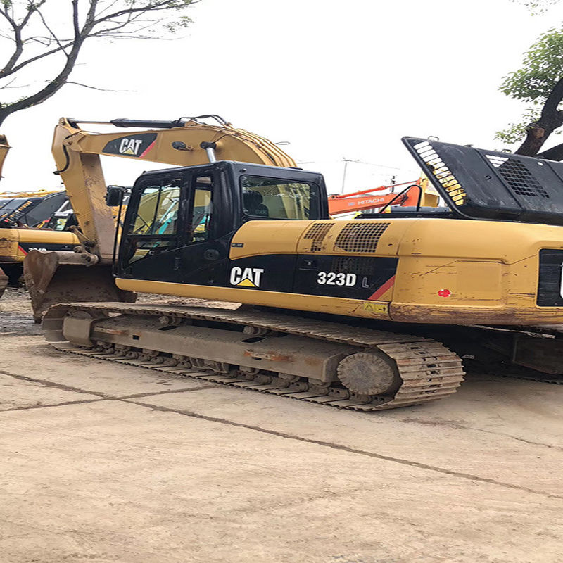 Самый продаваемый экскаватор CAT323DL Гидравлический экскаватор подержанный Хорошее качество/Подержанная выгребальная машина CAT320D горячая продажа