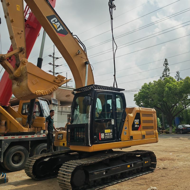 Использованные гидравлические кавальские машины CAT320D 330 320GC Подержанные экскаваторы-ползающие/Гусеницы Использованные строительные машины
