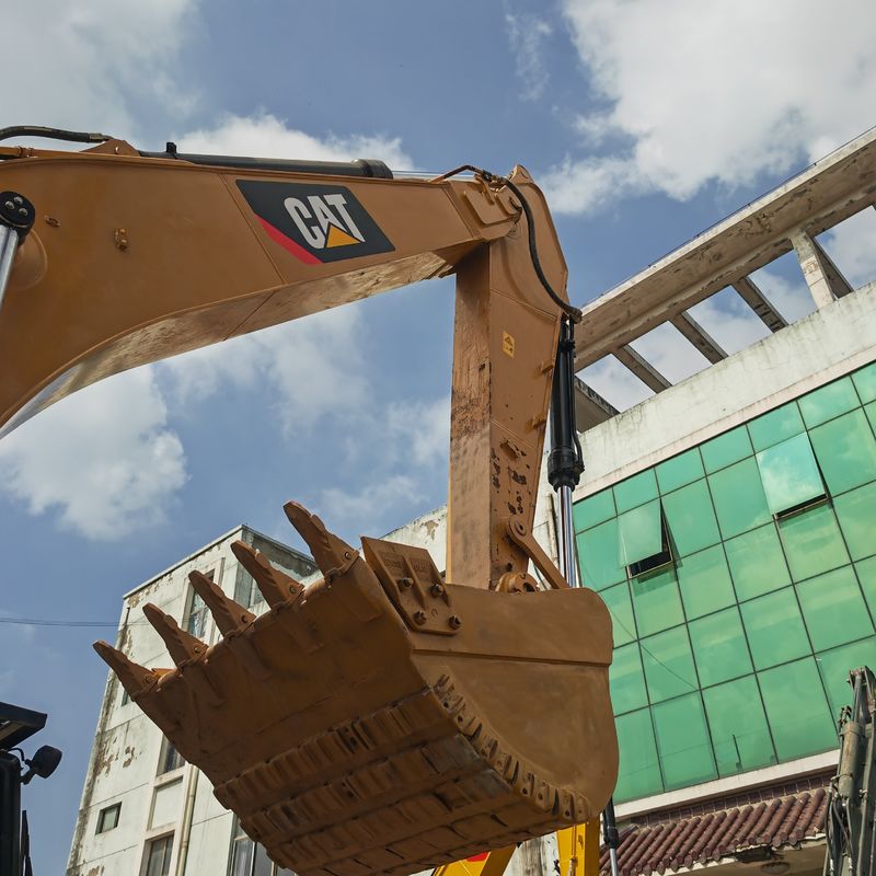 Использованные гидравлические кавальские машины CAT320D 330 320GC Подержанные экскаваторы-ползающие/Гусеницы Использованные строительные машины