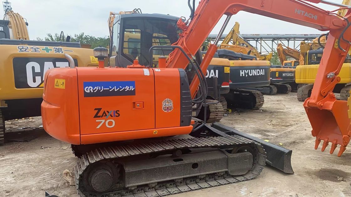 Использованный экскаватор Hitachi ZX70 мини экскаватор ZX70 ZX75 вторая рука экскаватор в Японии