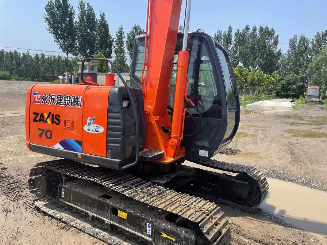 HITACHI ZX70 60 Гидравлический экскаватор С другой стороны Хорошее качество/Подержанная выкопательная машина HITACHI ZX70 60 горячая продажа
