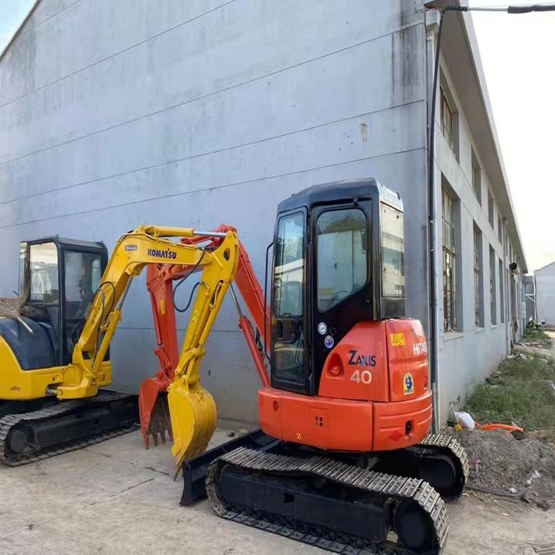 Бестселлер HITACHI 40U Гидравлический экскаватор С другой стороны Хорошее качество/Подержанная выкопательная машина HITACHI 40U горячая продажа