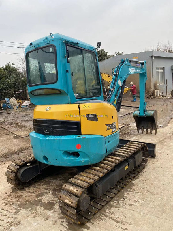 Использованный мини-кашильщик Kubota35 Япония происхождение дешевая цена/вторая рука гидравлический ползучий экскаватор Kubota35 Высокое качество