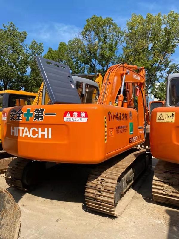 Бестселлер HITACHI ex120 Гидравлический экскаватор С другой стороны Хорошее качество/Подержанная выкопательная машина HITACHI ex120 горячая продажа