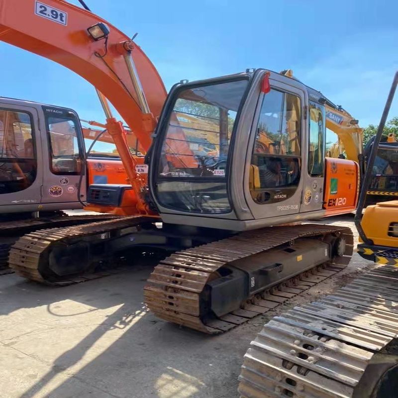 Бестселлер HITACHI ex120 Гидравлический экскаватор С другой стороны Хорошее качество/Подержанная выкопательная машина HITACHI ex120 горячая продажа