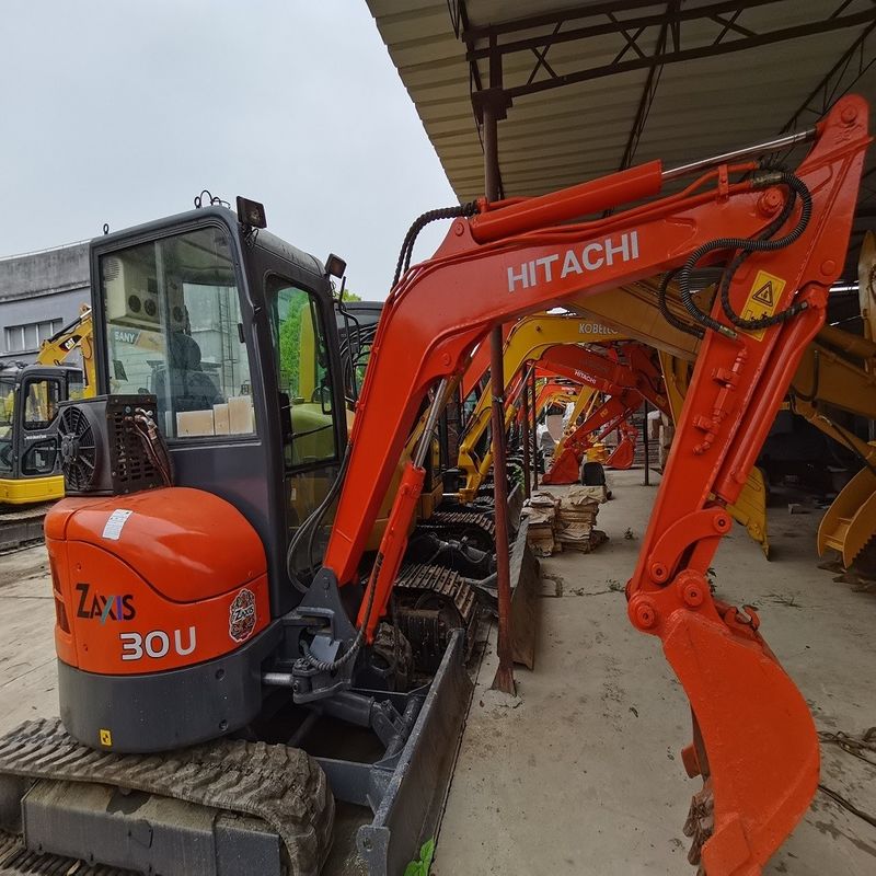 Бестселлер HITACHI 30U Гидравлический экскаватор С другой стороны Хорошее качество/Подержанная выкопательная машина HITACHI 30U горячая продажа