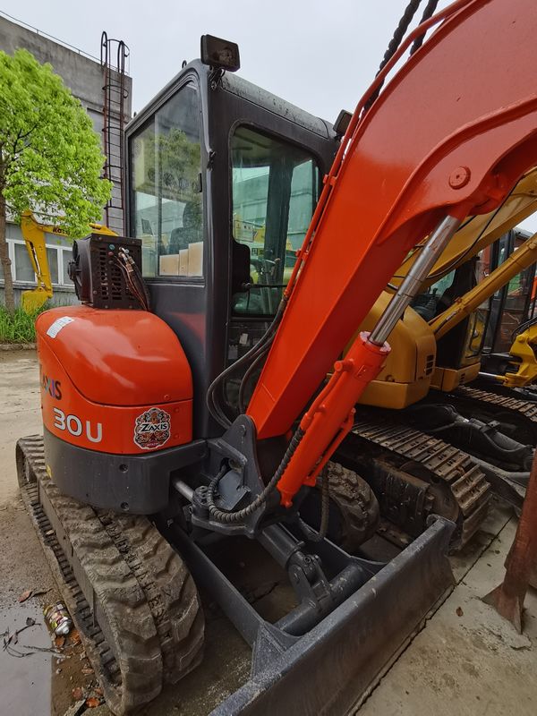 Бестселлер HITACHI 30U Гидравлический экскаватор С другой стороны Хорошее качество/Подержанная выкопательная машина HITACHI 30U горячая продажа