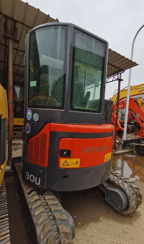Бестселлер HITACHI 30U Гидравлический экскаватор С другой стороны Хорошее качество/Подержанная выкопательная машина HITACHI 30U горячая продажа