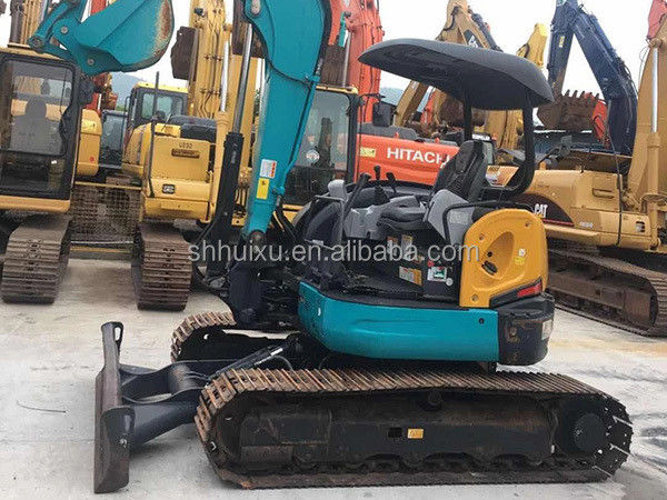 Подержанный мини-кашильщик Kubota55 Япония происхождение дешевая цена/вторая рука гидравлический ползучий экскаватор Kubota55 Высокое качество