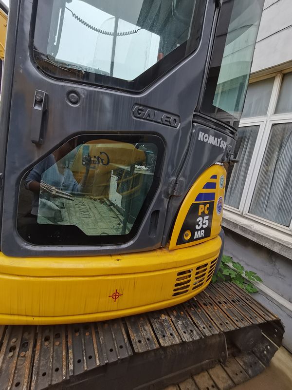 Подержанный экскаватор komatsu pc 35 MR Хорошее качество низкая цена для продажи