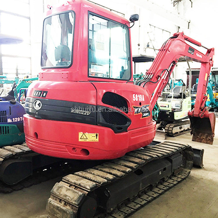 Подержанный мини-кашильщик Kubota55 Япония происхождение дешевая цена/вторая рука гидравлический ползучий экскаватор Kubota55 Высокое качество