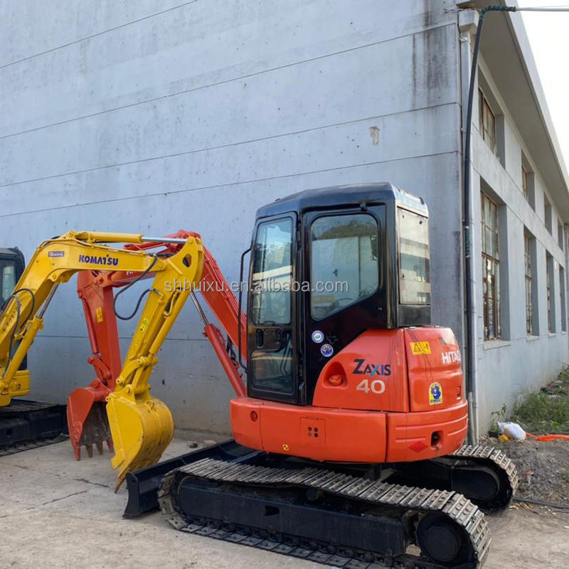 Горячая продажа Подержанный Hitachi ZX40 Оригинальный японский экскаватор/Подержанный Hitachi ZX55 ZX40 ZX60 Экскаватор Высокое качество дешевая цена