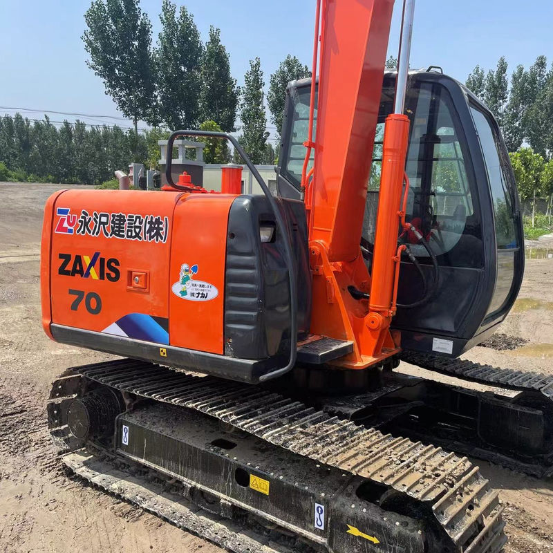 Самая низкая цена подержанный экскаватор 90% новый сделанный в Японии HITACHI ZX70 экскаватор hitachi70 подержанный экскаватор