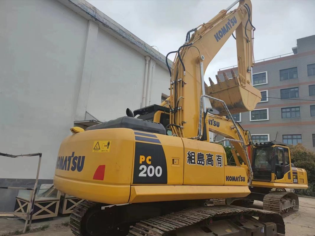 25.6TON Подержанный экскаватор Komatsu PC 200/Почти новый/подержанный средний экскаватор Komatsu PC 200-5