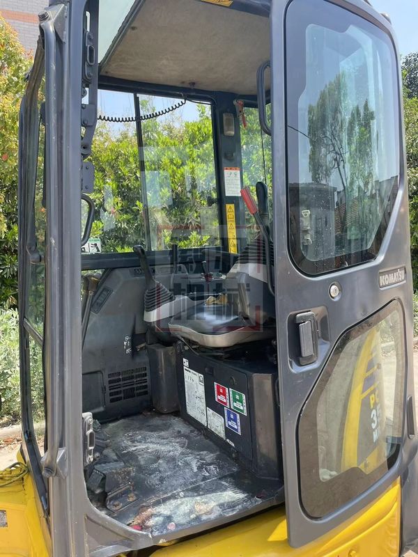Подержанный мини-экскаватор Komatsu PC35 с кабиной небольшой экскаватор подержанные машины мини-экскаватор подержанный экскаватор для продажи