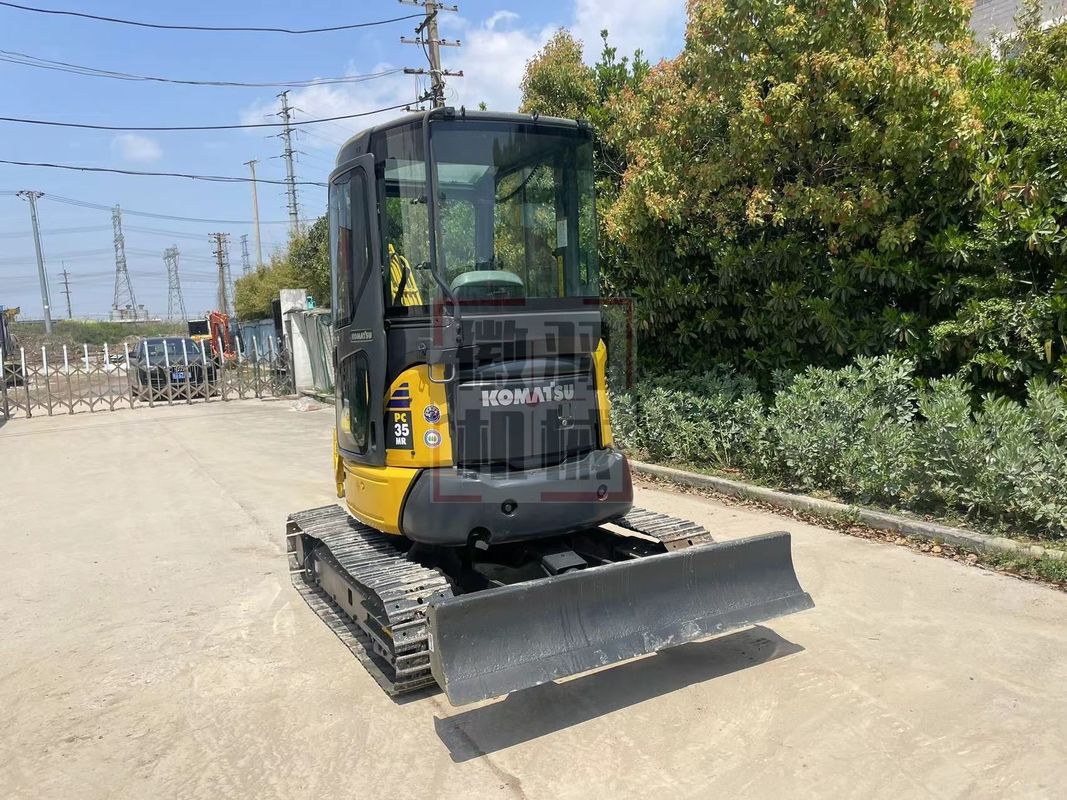 Подержанный мини-экскаватор Komatsu PC35 с кабиной небольшой экскаватор подержанные машины мини-экскаватор подержанный экскаватор для продажи