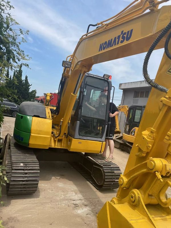 Продажа мини-копальников Komatsu PC70-8 подержанные машины ручная земля копальница Китай мини-копальница