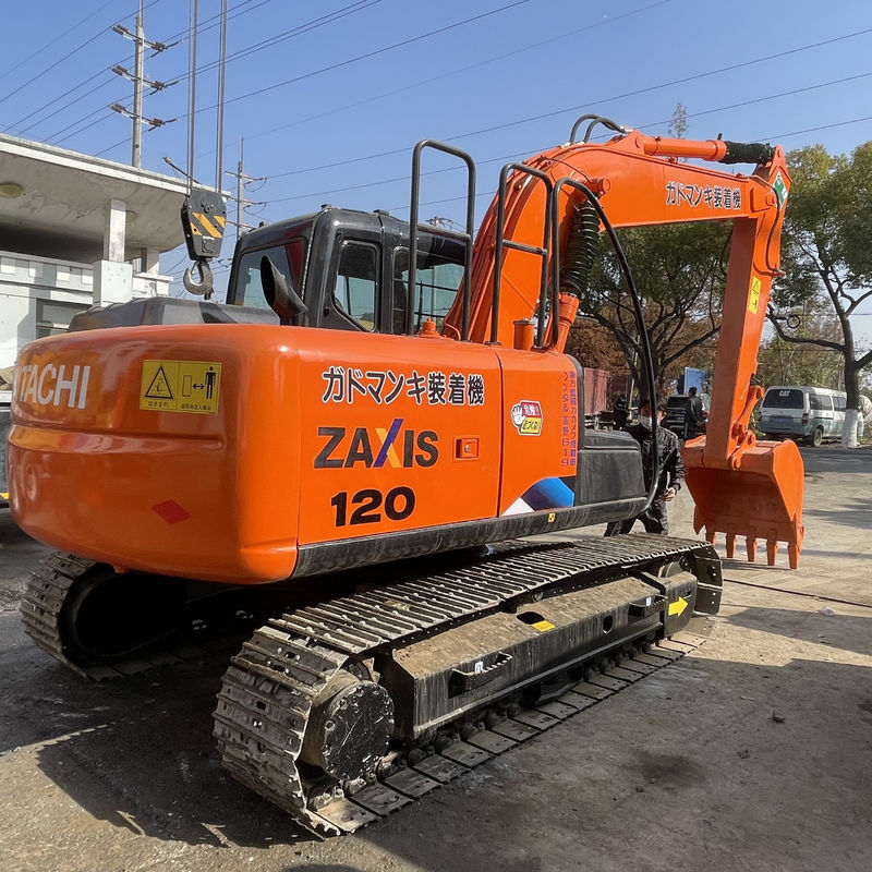 Использованные экскаваторы Hitachi ZX120 машины для выкапывания 12тонных подержанных экскаваторов для строительства Hitachi ZX120 строительные машины
