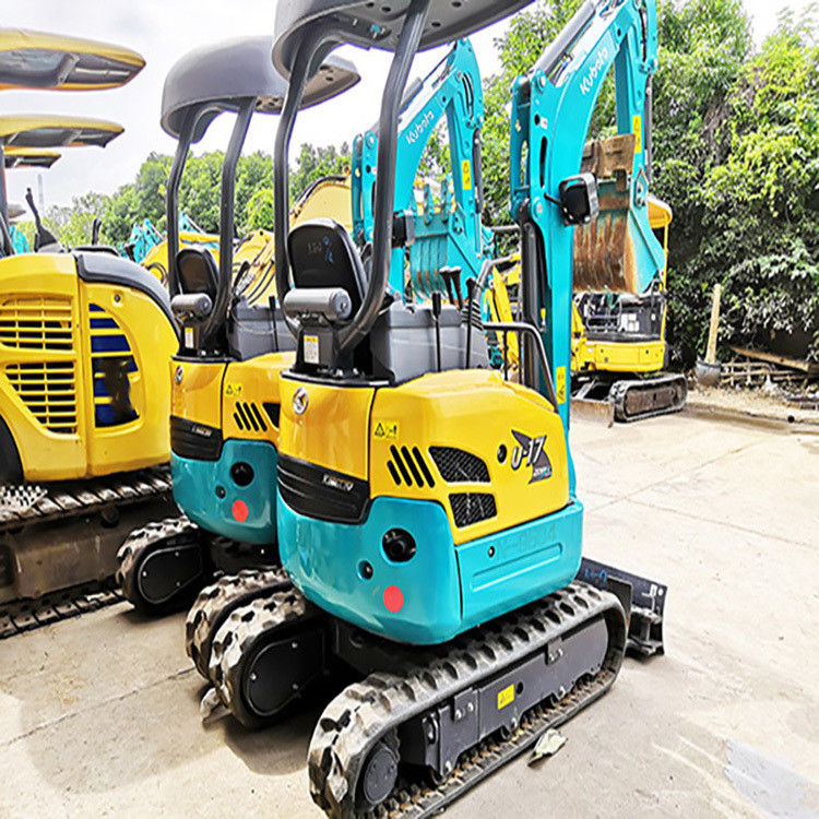 Использованный 2T Kubota U17 гидравлический экскаватор ползучий имеют высокое качество со скидкой на строительство