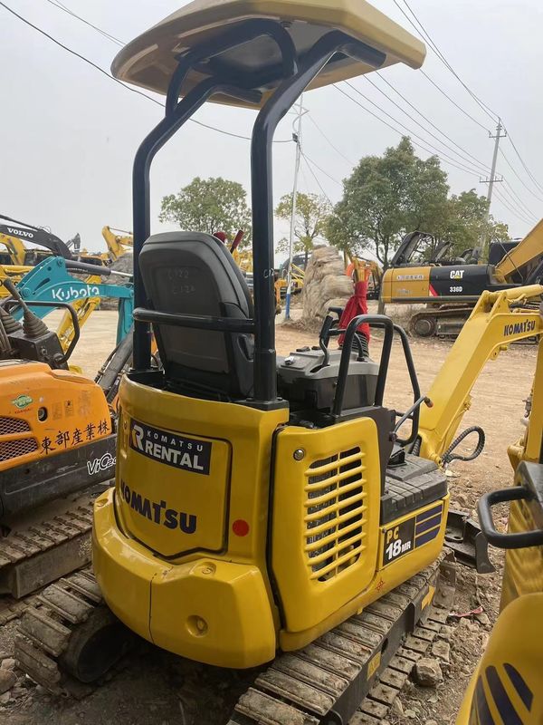 Подержанный мини-экскаватор Komatsu PC18 небольшой экскаватор подержанная техника мини-экскаватор подержанный экскаватор для продажи