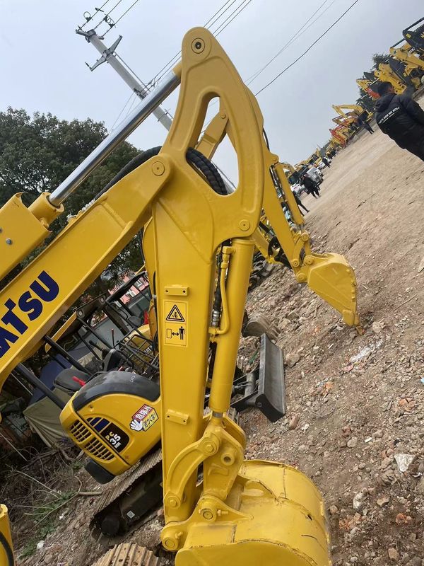 Подержанный мини-экскаватор Komatsu PC35 без кабины небольшой экскаватор подержанные машины мини-экскаватор подержанный экскаватор для продажи