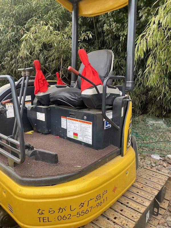 Подержанный мини-экскаватор Komatsu PC35 без кабины небольшой экскаватор подержанные машины мини-экскаватор подержанный экскаватор для продажи
