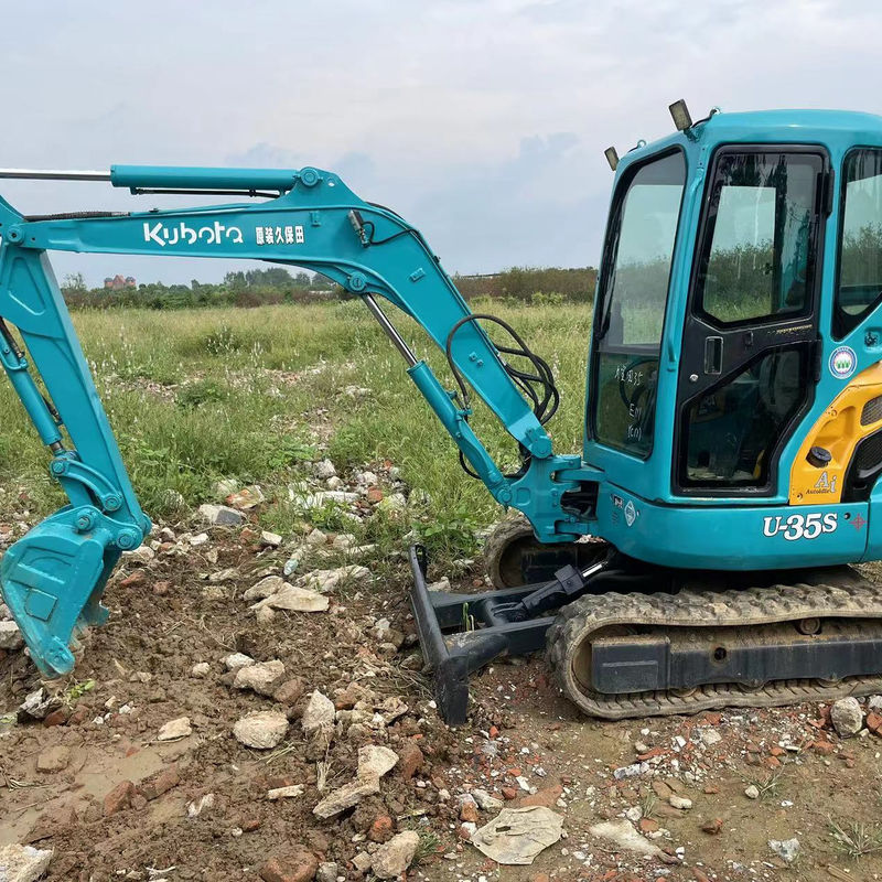 использованный мини экскаватор Kubota U35S подержанный экскаватор в Японии Kubota u35 мини экскаватор