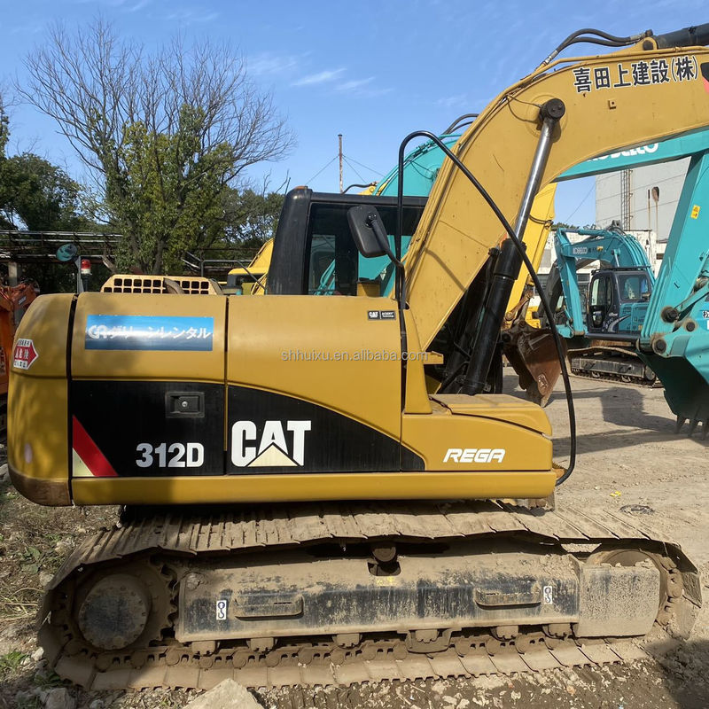 Отличное качество 12т подержанный экскаватор CAT 312d хорошая цена для продажи CAT 303 cat 306 экскаватор