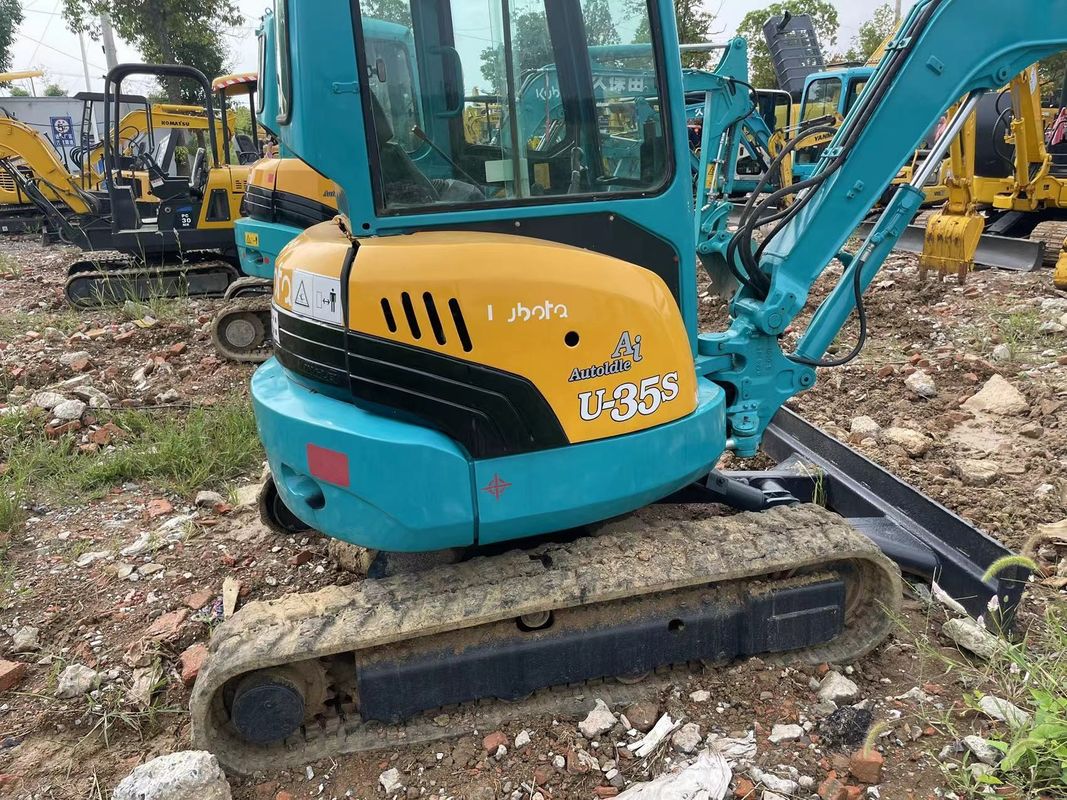 использованный мини экскаватор Kubota U35S подержанный экскаватор в Японии Kubota u35 мини экскаватор