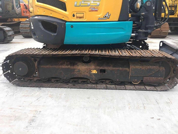 Подержанный мини экскаватор Kubota U55 вторая рука Kubota небольшой экскаватор Япония оригинальный Kubota U55 мини-кашитель