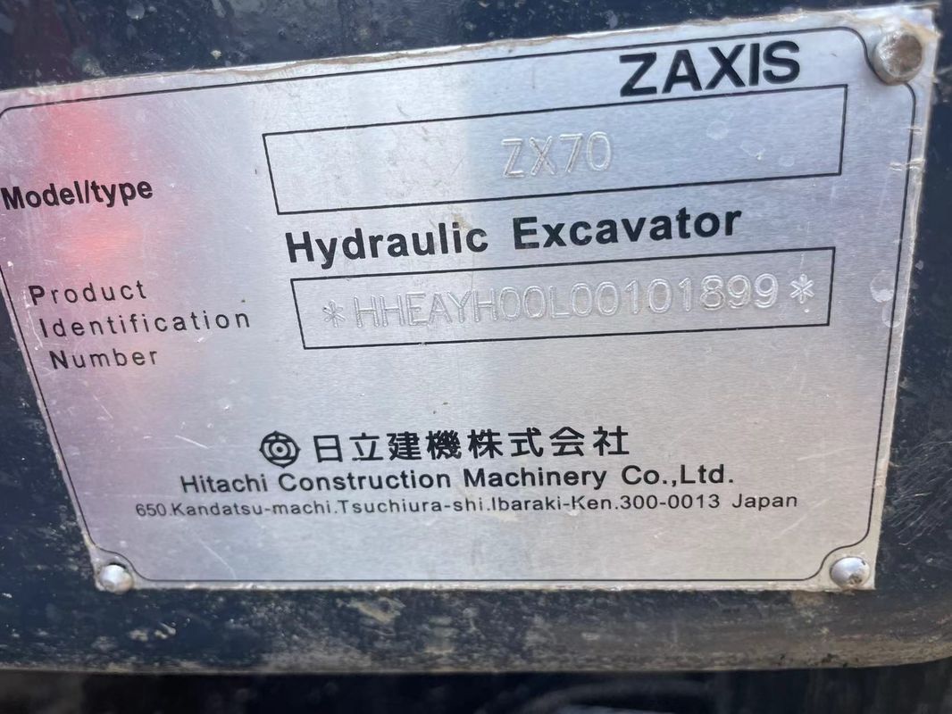Использованный мини-экскаватор Hitachi 70 экскаватор небольшая подержанная техника 7 тонн ручная земля экскаватор небольшой экскаватор