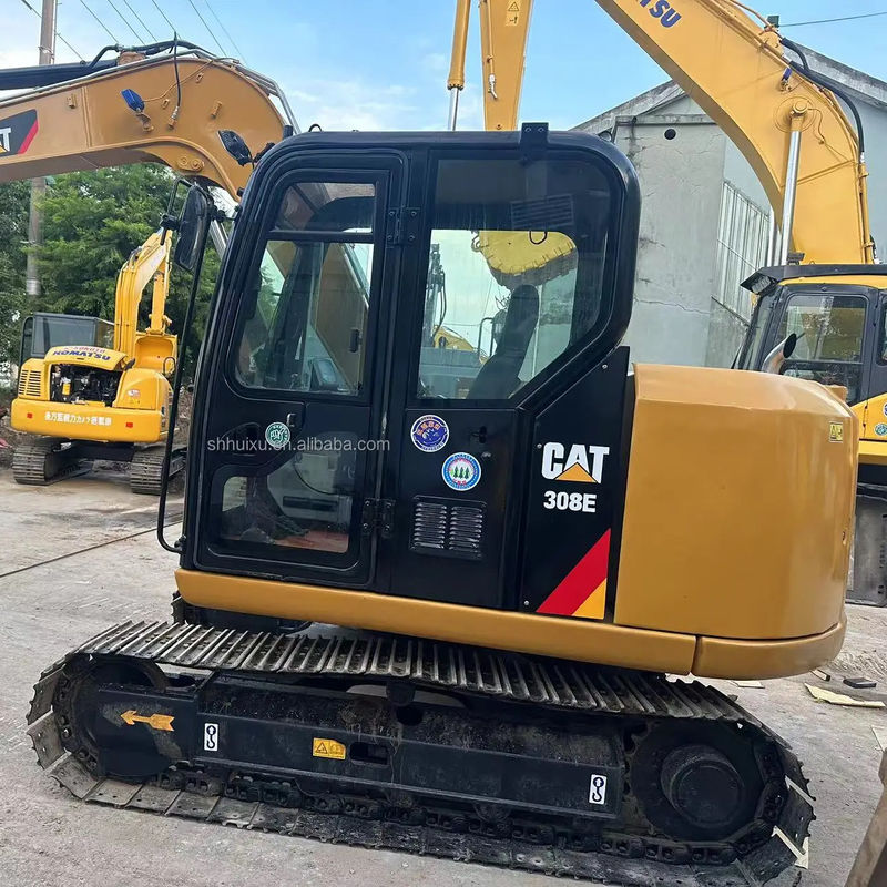Использованная строительная машина Caterpillar CAT 308E Crawler Экскаваторная машина Японская подержанная экскаваторная машина для продажи