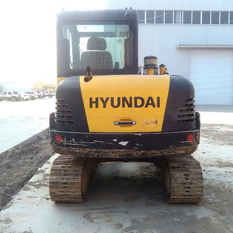 6 тонны Hyundai Использованные колесные экскаваторы R60-7 Hyundai Использованный экскаватор Crawler 60