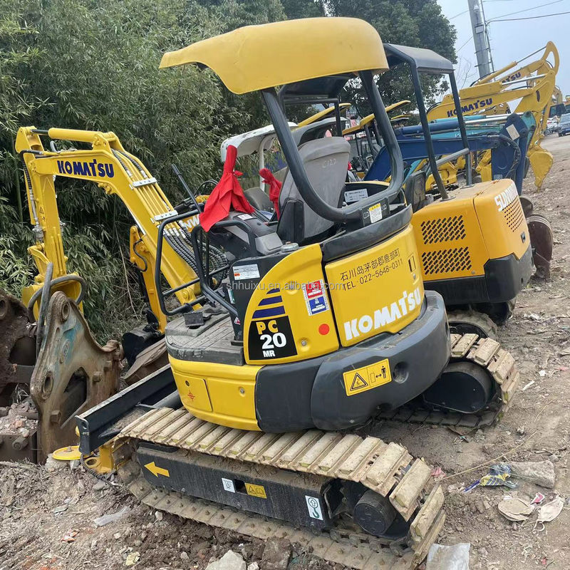 Самая маленькая мини-экскаватор Komatsu PC20 без кабины небольшой экскаватор использованные машины мини-экскаватор лучший экскаватор ползучий