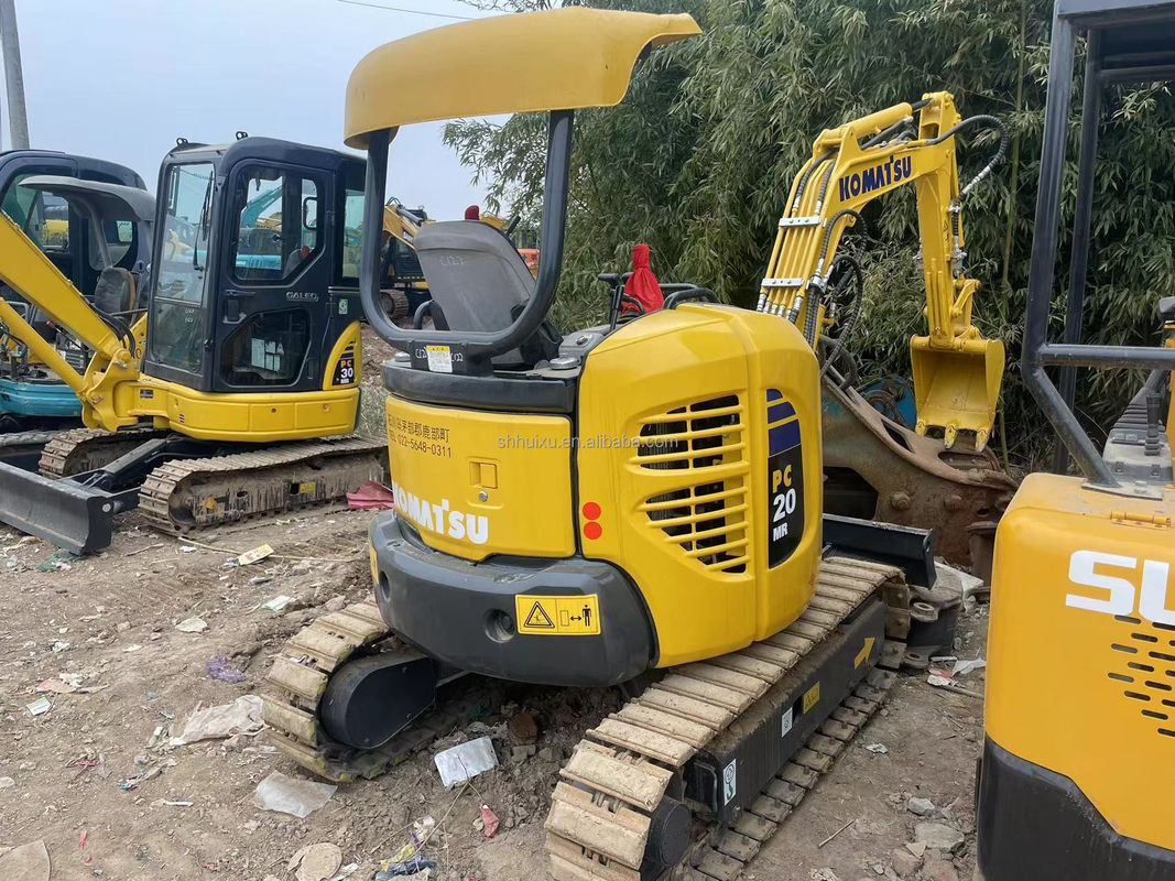 Самая маленькая мини-экскаватор Komatsu PC20 без кабины небольшой экскаватор использованные машины мини-экскаватор лучший экскаватор ползучий