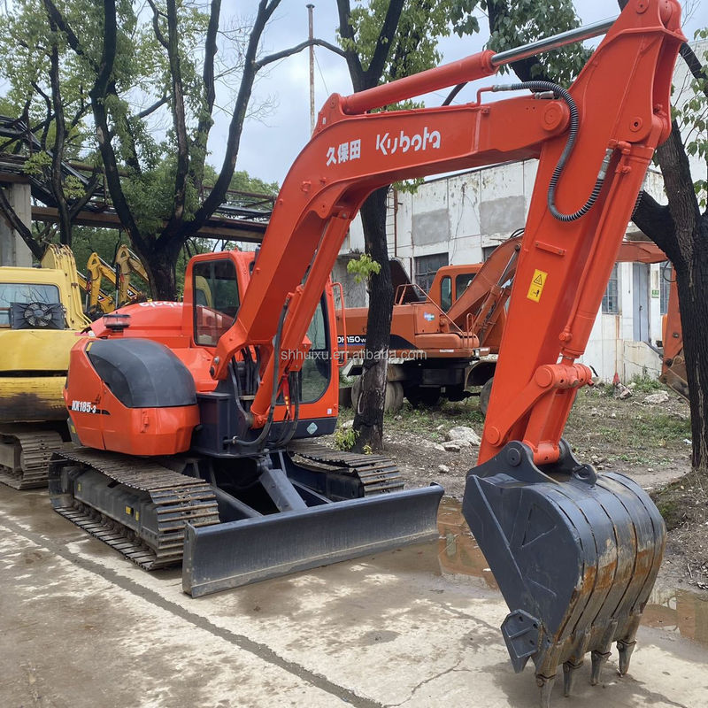 Подержанный мини 8-тонный экскаватор Kubota kx165 kx185-3 для продажи kubota U35 KUBOTA экскаватор