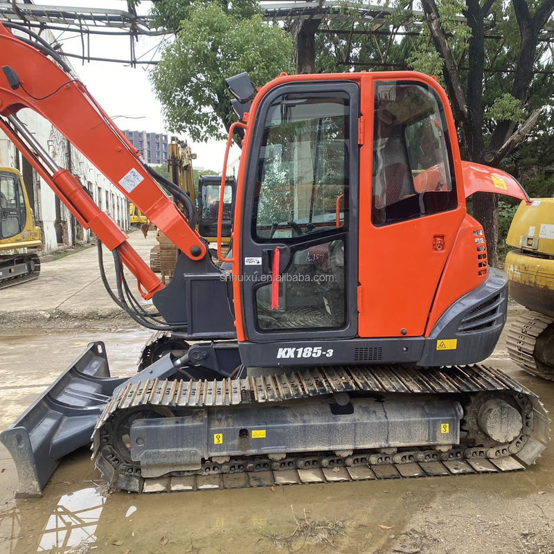 Подержанный мини 8-тонный экскаватор Kubota kx165 kx185-3 для продажи kubota U35 KUBOTA экскаватор