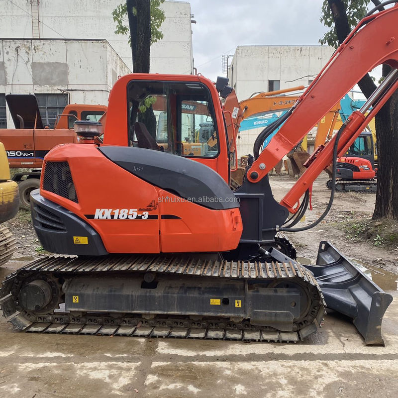 Подержанный мини 8-тонный экскаватор Kubota kx165 kx185-3 для продажи kubota U35 KUBOTA экскаватор