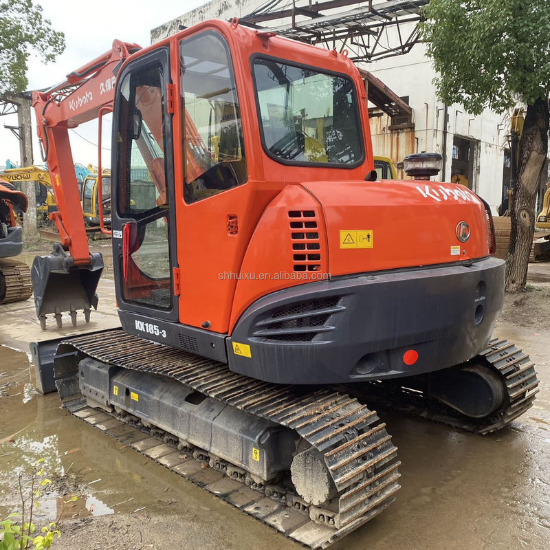 Подержанный мини 8-тонный экскаватор Kubota kx165 kx185-3 для продажи kubota U35 KUBOTA экскаватор