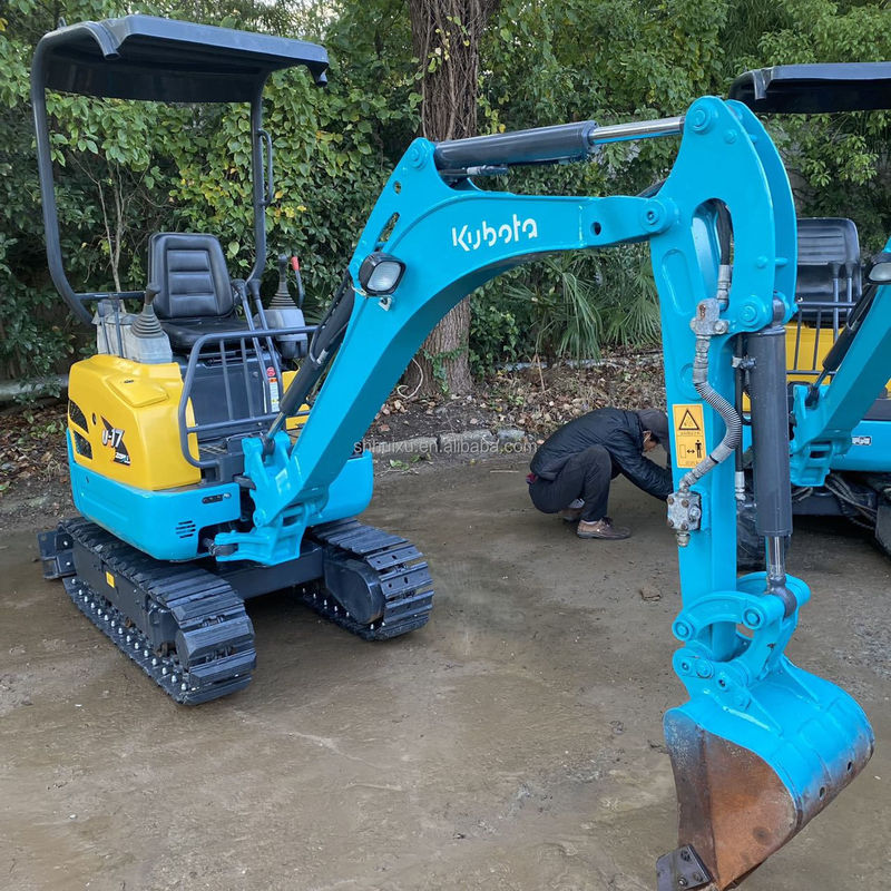 Использованный 2T Kubota U17 заряженный дизельный гидравлический ползучий экскаватор имеют высокое качество со скидкой на строительство Kubota U35