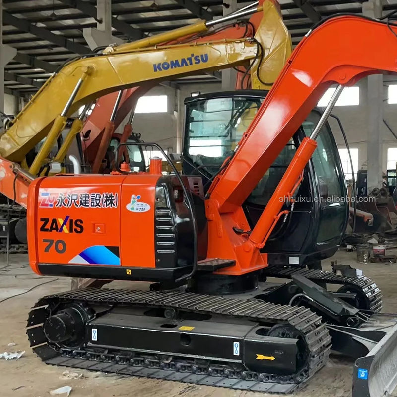 Подержанные экскаваторы HITACHI ZX60 ZX70 строительные машины отличная производительность низкая цена