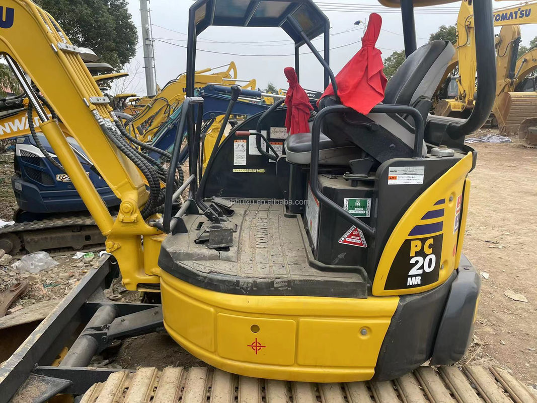Komatsu мини PC20 без кабины небольшой экскаватор подержанные машины Komatsu небольшой экскаватор японский подержанный экскаватор на продажу