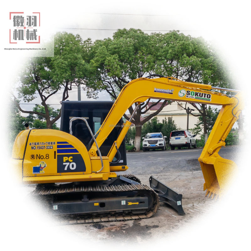 Использованный экскаватор Komatsu pc60 70 Строительное оборудование Экскаватор Crawler Original USA Экскаватор Горячая продажа